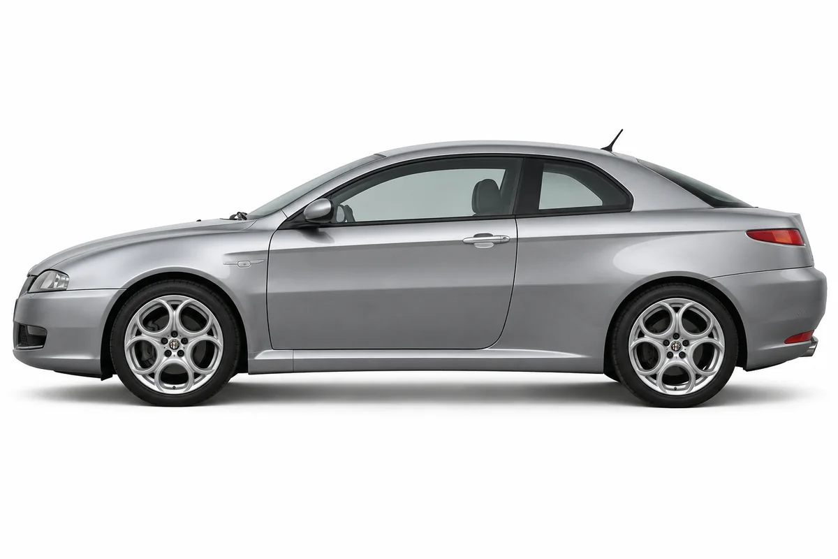 Illustrative side view of Alfa Romeo GT; model year and body style may differ