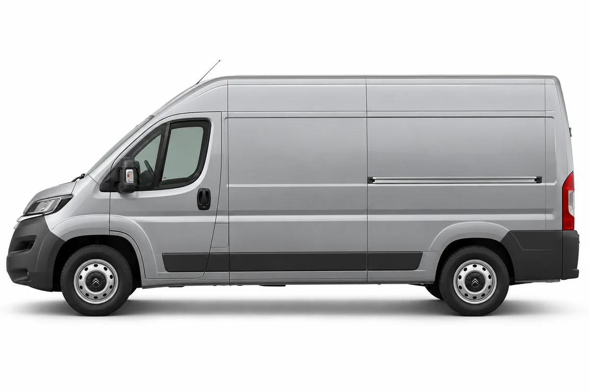 Illustrative side view of Citroën Relay; model year and body style may differ
