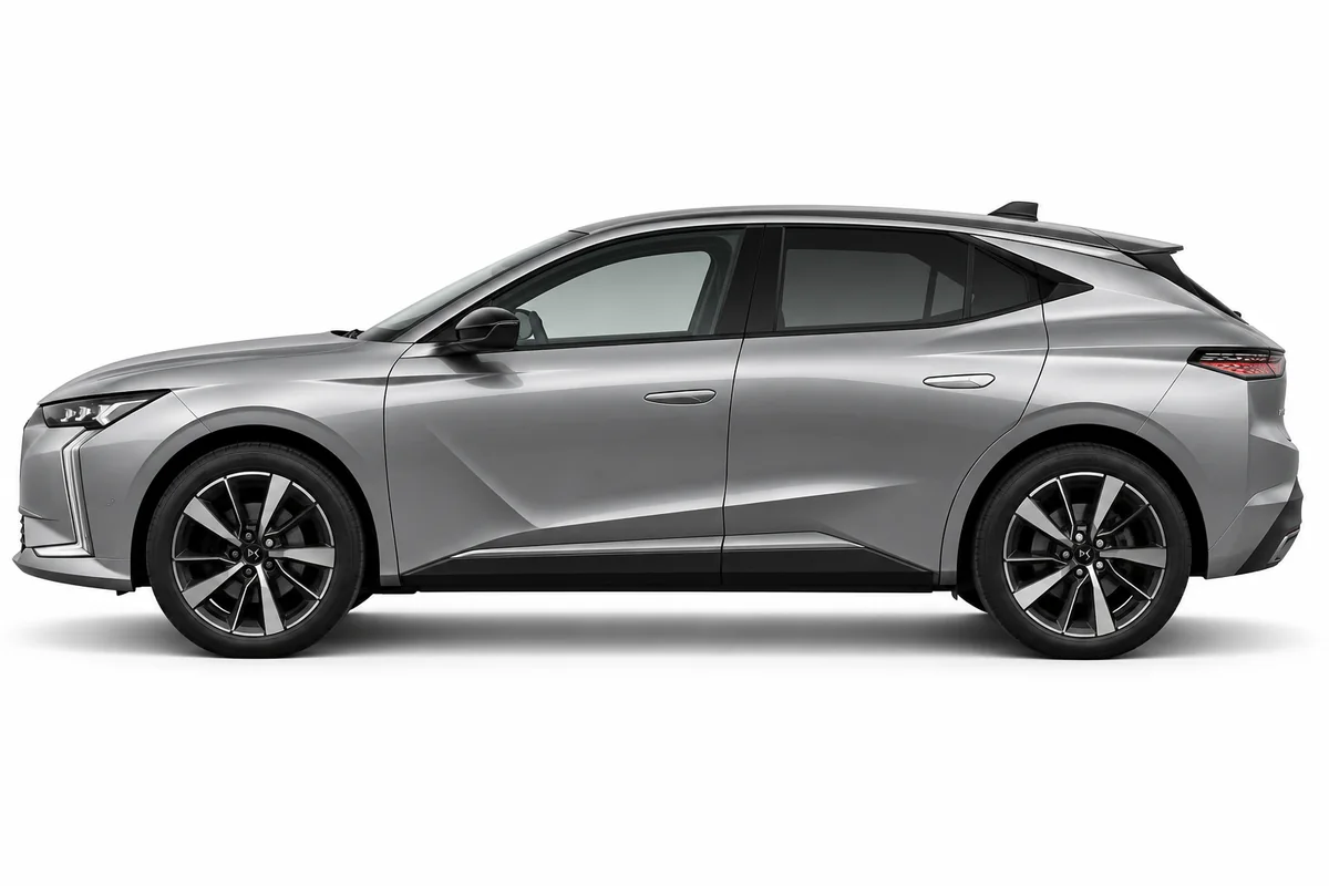 Illustrative side view of DS DS 4; model year and body style may differ