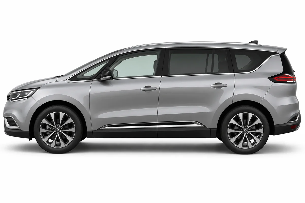 Illustrative side view of Renault ESPACE; model year and body style may differ