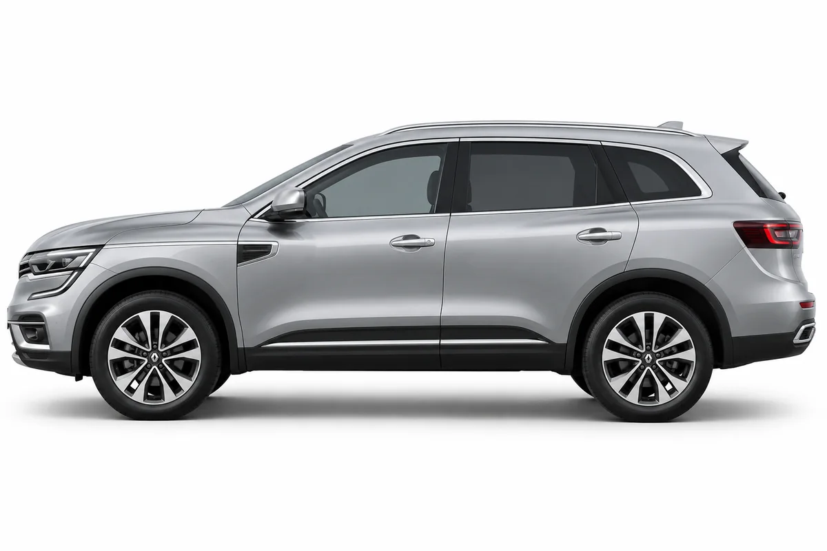 Illustrative side view of Renault KOLEOS; model year and body style may differ
