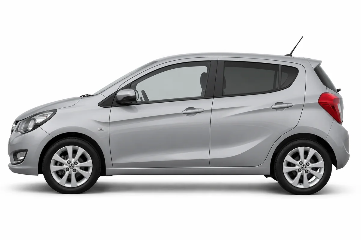 Illustrative side view of Vauxhall Viva; model year and body style may differ